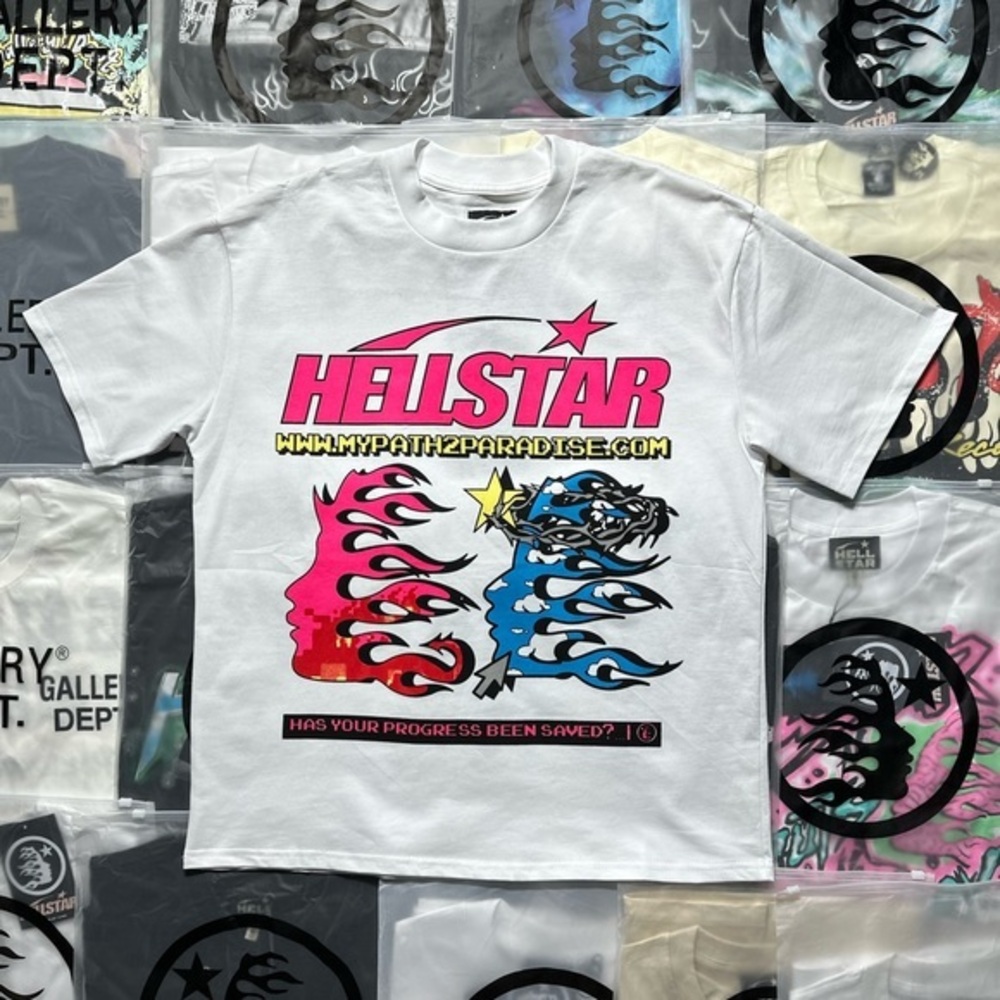 Hellstar Pixel T-shirt ‘White’